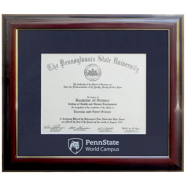 25 Diploma Frame World Campus Student Book Store